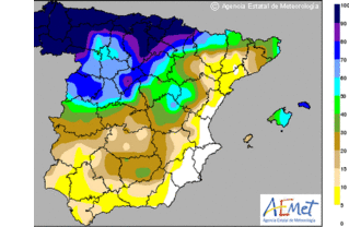 Aumento de la nubosidad por el oeste y temperaturas máximas en ascenso