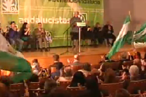 Ruiz destaca que el objetivo del PA es "la liberación del pueblo andaluz del paro y la pobreza"