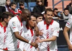 El Sevilla vence a Osasuna (1-2)  y se afianza en Europa