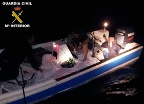 Interceptados 1.532 kilos de hachís en una embarcación en el río Piedras