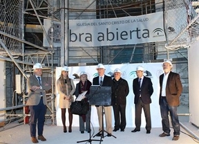 La iglesia del Santo Cristo de la Salud en Málaga abre al público durante su proceso de restauración 