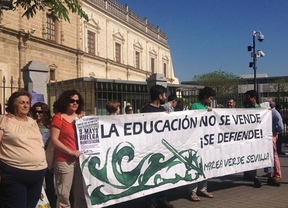 Un 90% del alumnado de centros educativos andaluces secunda el paro, según Junta y sindicatos  