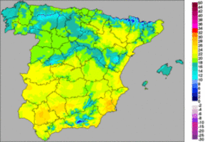 Cielos despejados y temperaturas en ascenso en Andalucía