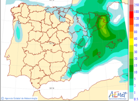 Menos calor en el occidente andaluz y chubascos en la zona oriental