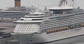 El número de cruceristas baja un 4,2% en los puertos andaluces