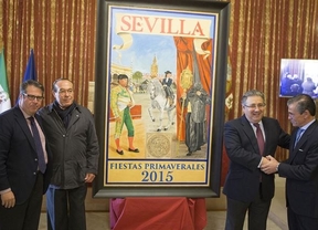 Zoido presenta el cartel de las Fiestas de Primavera, con reflejos "costumbristas" y la imagen de Curro Romero