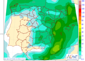 Precipitaciones por la mañana en el interior oriental y el litoral de Cádiz 