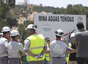 Pimera voladura de rampa de la mina 'Magdalena' de Matsa
