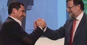Rajoy asegura que el "compromiso" de Moreno es "con Andalucía y para los próximos cuatro años"