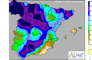 Temperaturas en descenso y fuerte oleaje en Granada y Almería