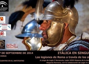 Las legiones romanas regresan este sábado a Itálica de la mano de grupos de recreación histórica