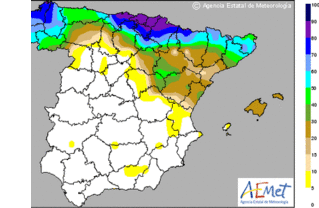 Poco nubosos, mínimas sin cambios o en ligero ascenso y máximas en ascenso
