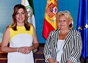 Susana Díaz se reúne con la presidenta de la Asociación de Víctimas del Terrorismo