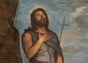 El Prado expone por primera vez su 'San Juan Bautista' de Tiziano encontrado en Cantoria