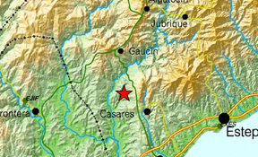 Registrado un terremoto de magnitud 3 en Casares