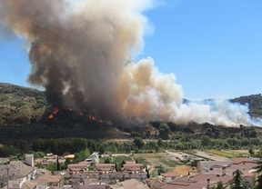Extinguido el incendio de Cenes de la Vega que afectó a una superficie de 200 hectáreas