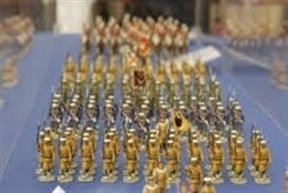 Más de 35 maquetas y 1.200 miniaturas militares homenajean a Blas de Lezo en el Ayuntamiento de Málaga