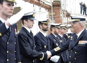 El buque-escuela 'Juan Sebastián de Elcano' inicia la segunda fase del LXXXV Crucero de Instrucción