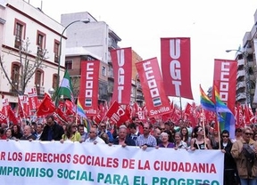 Miles de andaluces protestan en las principales ciudades contra la reforma laboral