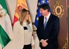 Ciudadanos traslada a Susana Díaz que votará contra su investidura mientras no dimitan Chaves y Griñán