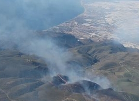 Extinguido el incendio de la Sierra de Gádor, activo desde el pasado martes