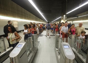 El metro de Málaga supera los 92.000 viajeros en una semana