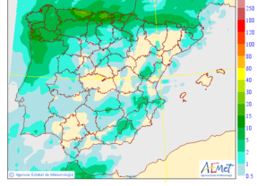 Cielos nubosos y temperaturas en descenso en Andalucía