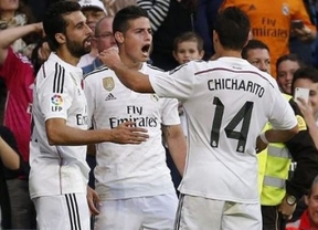 James Rodríguez ilumina al Real Madrid