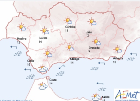 Cielos despejados al inicio de la Semana Santa