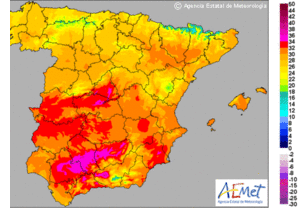 Aviso amarillo en la costa de Málaga por altas temperaturas