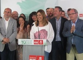 Díaz afirma que la victoria del PSOE-A es el 'primer fruto' del nuevo tiempo que prometió abrir