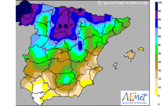 Chubascos en las sierras del nordeste y temperaturas sin cambios