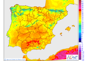 Cielos poco nubosos o despejados y temperaturas en ascenso en Andalucía