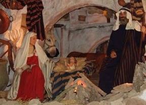 Beas inaugura su Belén Viviente, el más antiguo de Andalucía