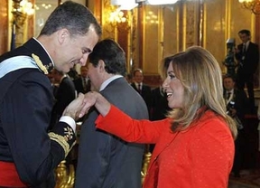 Díaz destaca su "buena relación" con Felipe VI, quien le trasladó su voluntad de reunirse con las CCAA