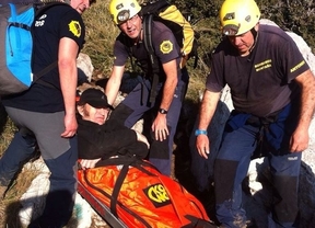 Rescatan a un excursionista herido atrapado en el Torreón de Grazalema