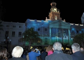 Inaugurado el alumbrado navideño en Cádiz con 2.300.000 puntos de luz, todos de bajo consumo