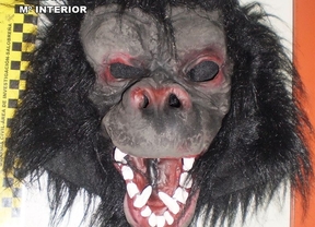 Detenidos en Salobreña dos jóvenes y dos menores acusados de atracos con máscaras de gorila