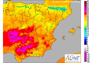 Las temperaturas se mantendrán sin cambios o en ligero ascenso en Andalucía