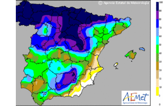 Fuertes vientos en las costas de Almería y Granada y en el interior oriental