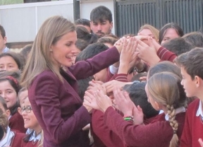 La Princesa de Asturias pide sensibilizar a la comunidad escolar sobre enfermedades raras