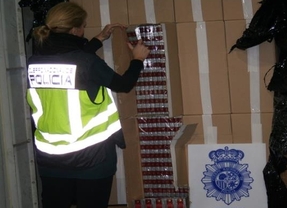 Intervenidas en Sevilla más de 370.000 cajetillas de tabaco de contrabando 