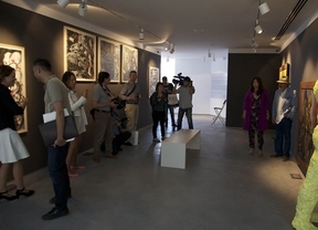Un centenar de obras de pintura y escultura inauguran el Museo Jorge Rando en Málaga