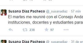 Díaz se reunirá el martes con el Consejo Andaluz de Universidades para 'parar' la reforma de los grados universitarios