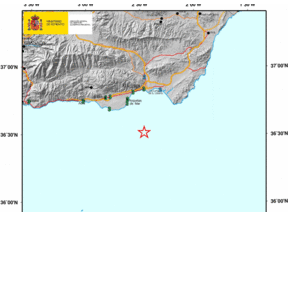 Registrado un seísmo de 3,8 grados de magnitud sentido en Roquetas, Berja, Almería y El Ejido