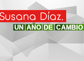 Campaña informativa del PSOE-A sobre el primer año de Díaz