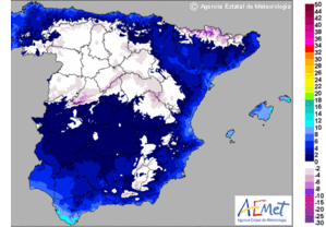 Almería y Granada, en alerta amarilla este jueves por fenómenos costeros  