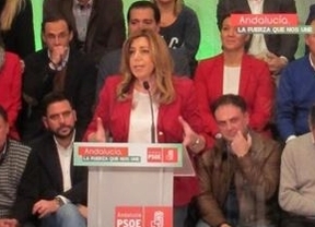 Díaz, convencida de 'ganar bien', gobernará 'pactando con la gente', pero 'nunca con PP o Podemos'