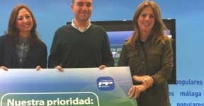 El PP-A contrapone la gestión de sus alcaldes al "plató de tv" de Susana Díaz