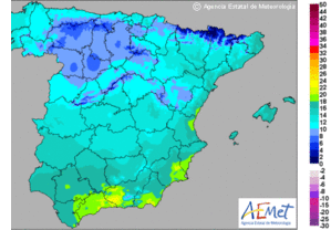 Cielos despejados y temperaturas mínimas en ascenso en Andalucía